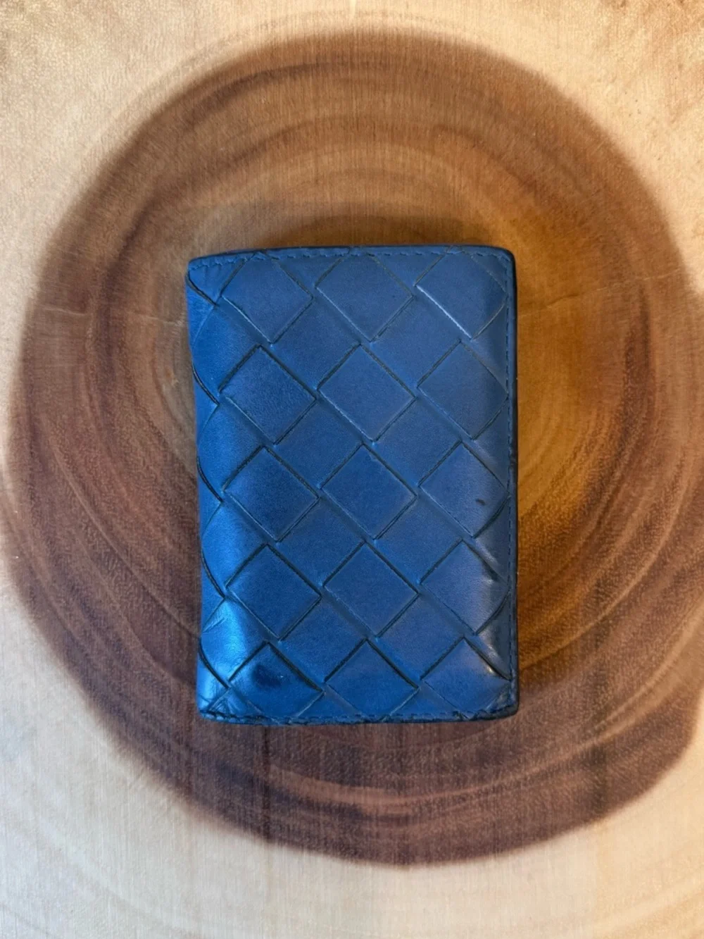 Bottega Veneta Intrecciato Flap Card Case